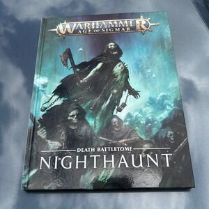 Warhammer Age   Sigmar Death Battletome Nighthaunt Hardcover Games Workshop Book